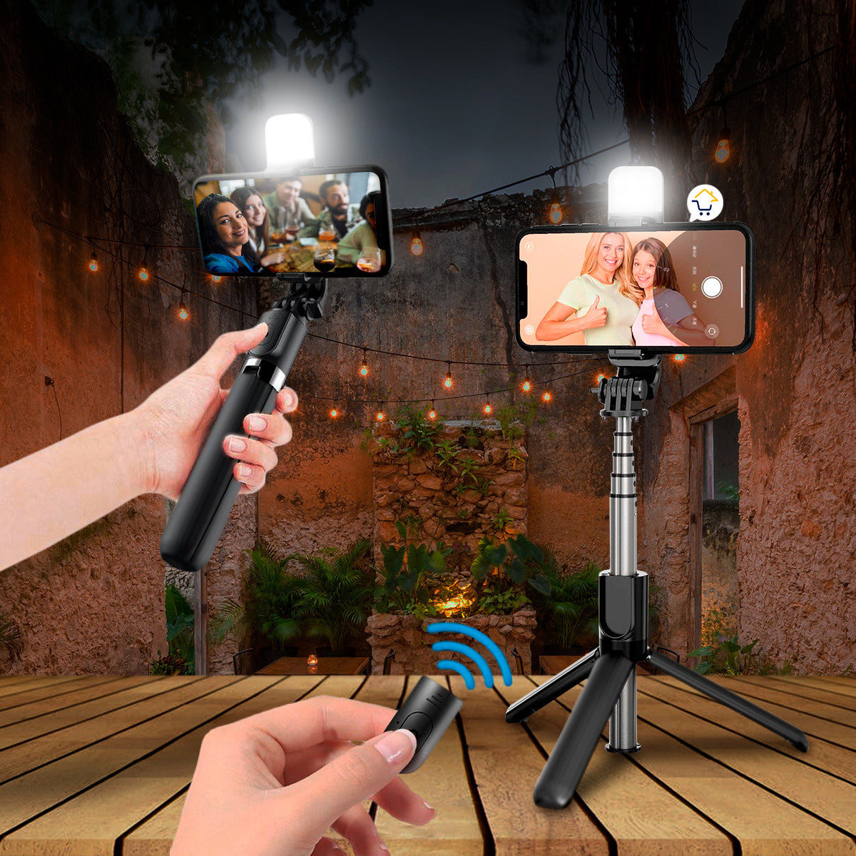 Selfie Stick Tripode Celular
