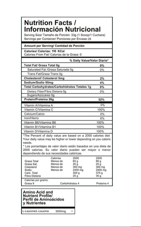 Proteina Best Protein Vainilla 2.04 Libras