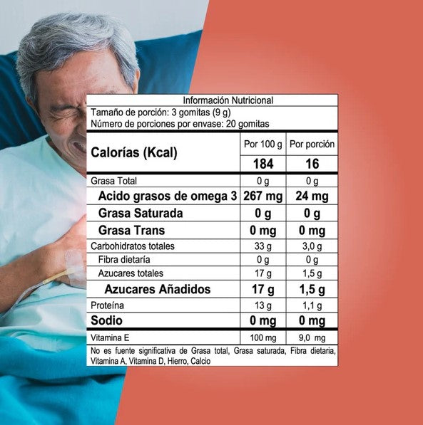 Omega 3 + Vitamina E – 60 Gomitas