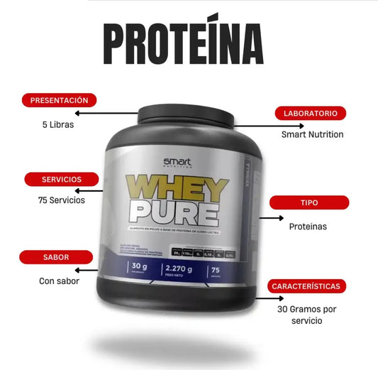 Proteina Whey Pure 5 Libras