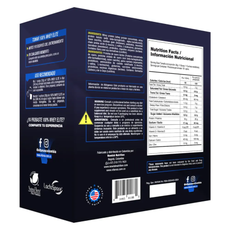 Proteina Whey Elite 10 Libras