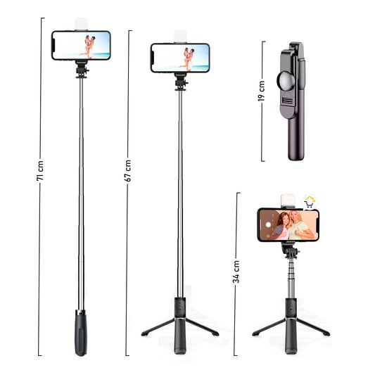 Selfie Stick Tripode Celular