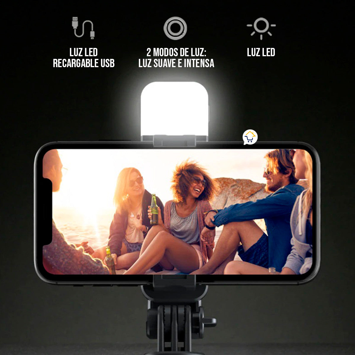 Selfie Stick Tripode Celular