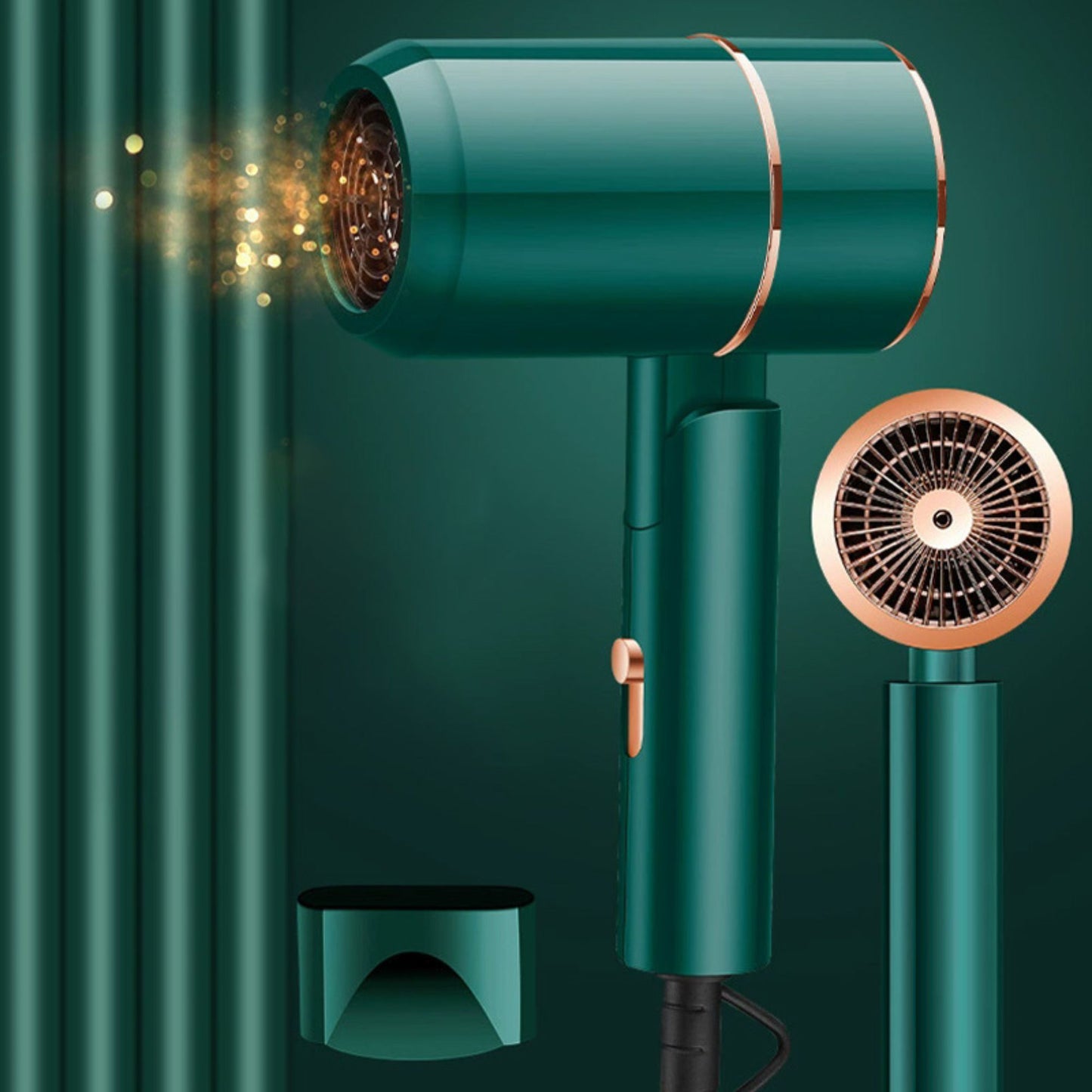 Secador de Pelo Portátil y Plegable