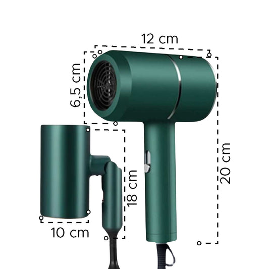 Secador de Pelo Portátil y Plegable