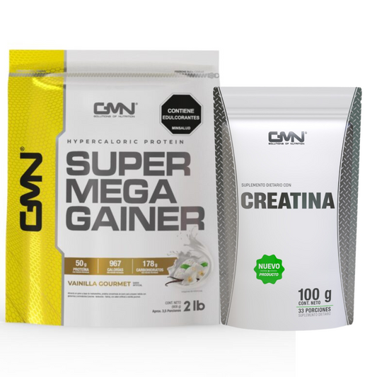 Combo Proteina Mega Gainer 2 lb + Creatina