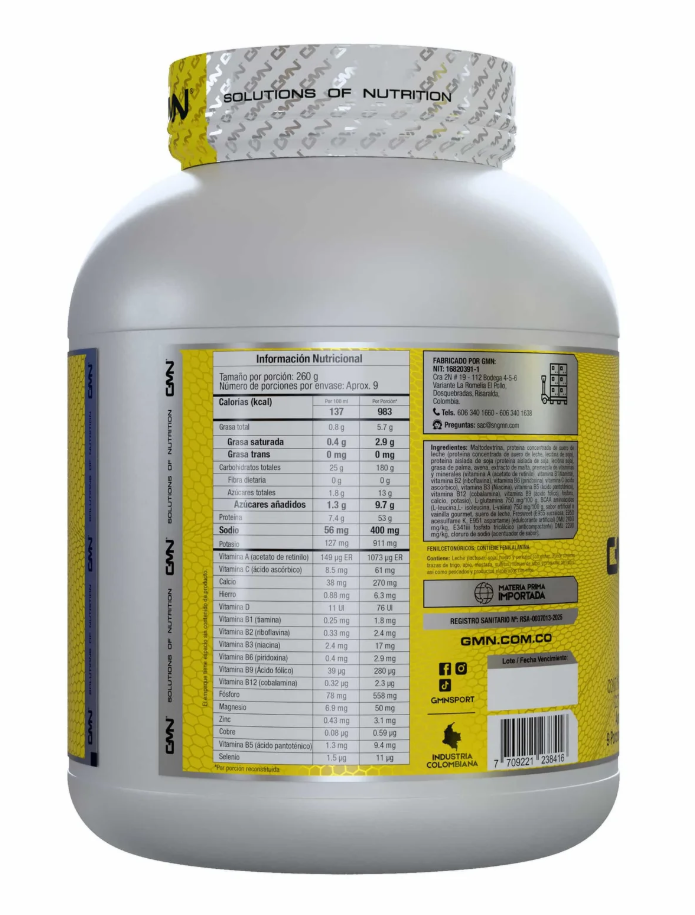 Combo Proteina Mega Gainer 5 lb + Creatina