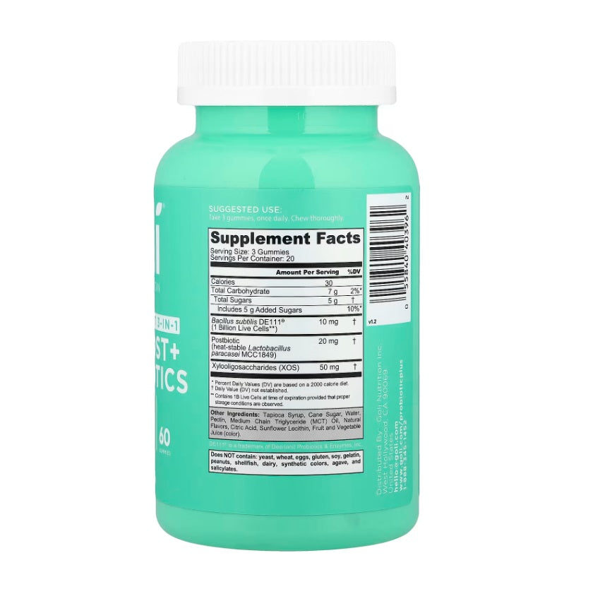 Gomitas Goli Hojas De Té Verde