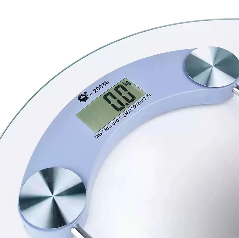 Báscula Digital De Vidrio