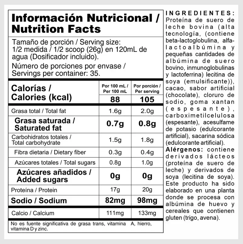 Bipro Classic Chocolate 2 lb + Creatina Iron