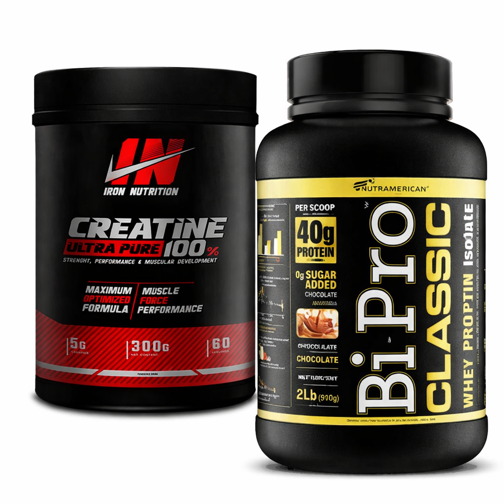 Bipro Classic Chocolate 2 lb + Creatina Iron