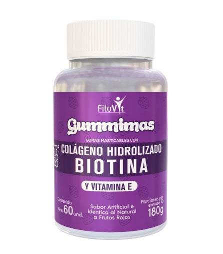 Gomitas de Colágeno + Biotina – 60 Unidades