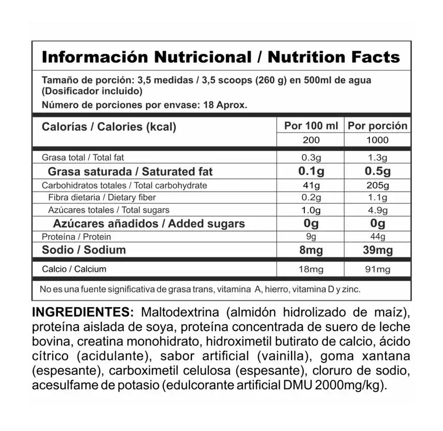 Megaplex Creatine Power 10 Libras