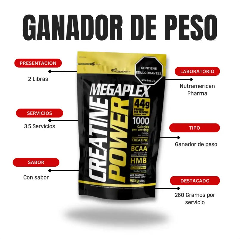 Megaplex Creatine Power 2 Libras