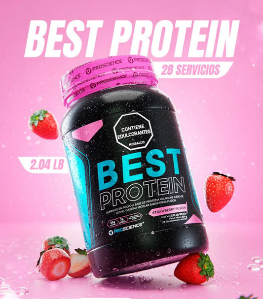 Proteina Best Protein Fresa 2.04 Libras