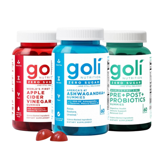 Combo Goli – 3 Frascos de Gomitas Originales