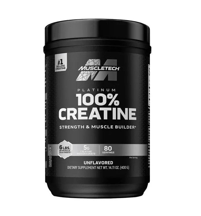 Creatina Platinum Muscletech 80 Servicios