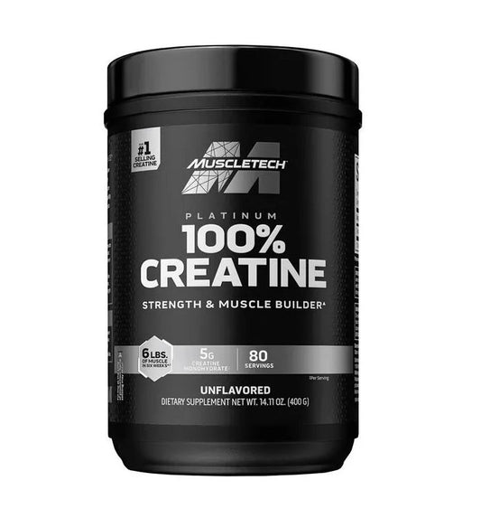 Creatina Platinum Muscletech 80 Servicios