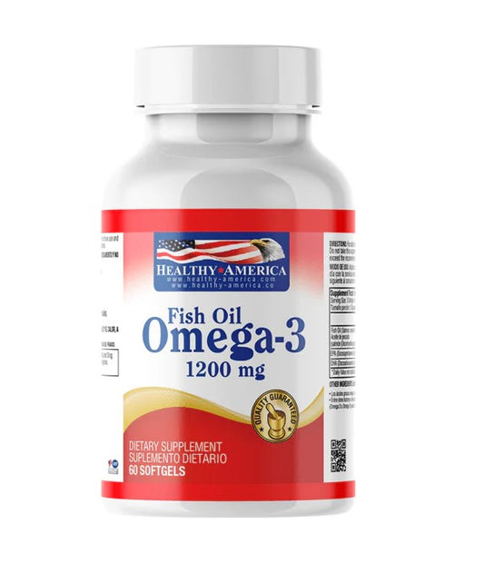 Omega 3 Fish Oil 1200 mg x 60 softgels
