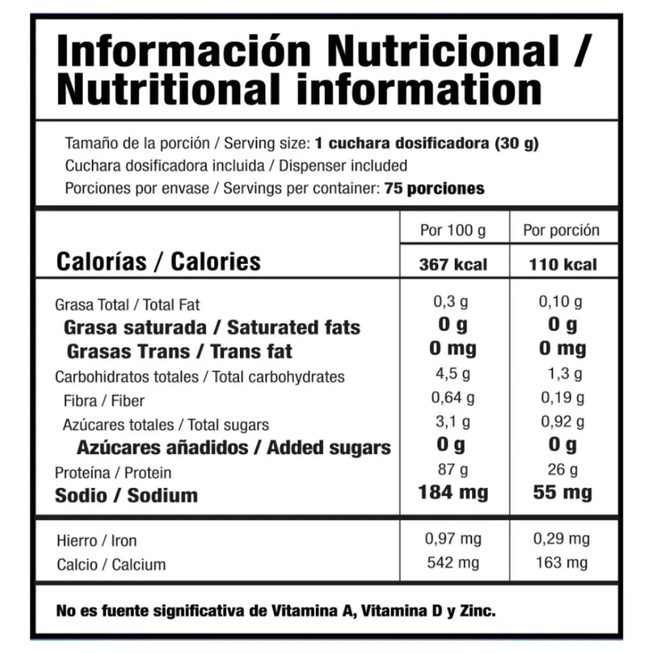 Proteina Whey Pure 5 Libras